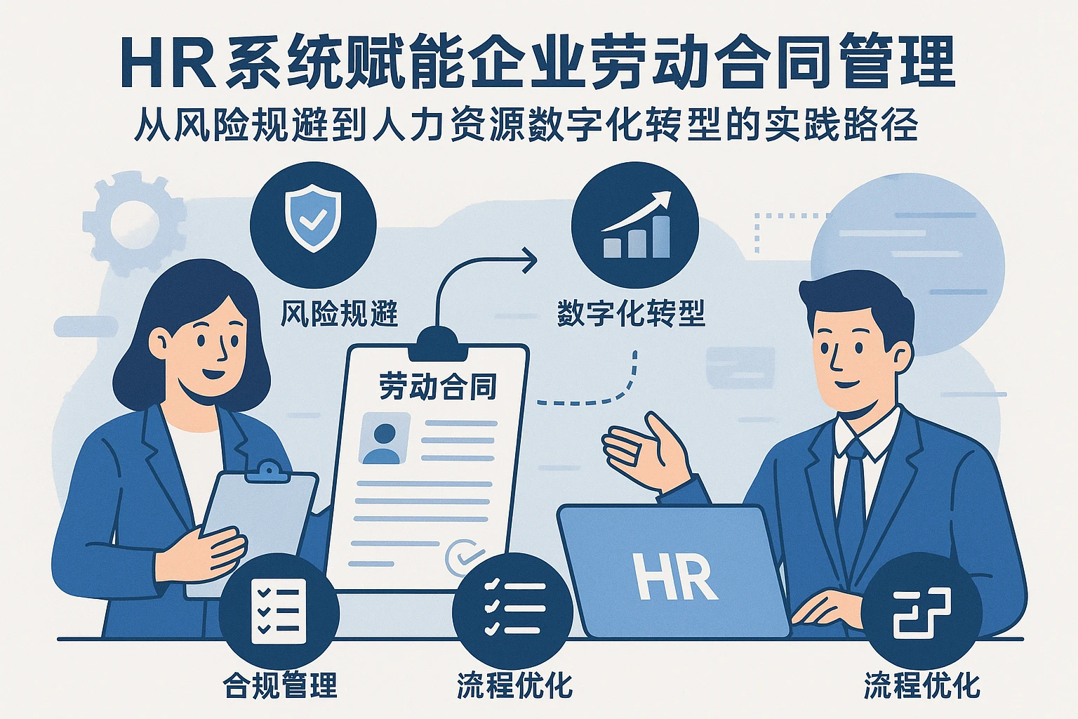 HR系统赋能企业劳动合同管理：从风险规避到人力资源数字化转型的实践路径