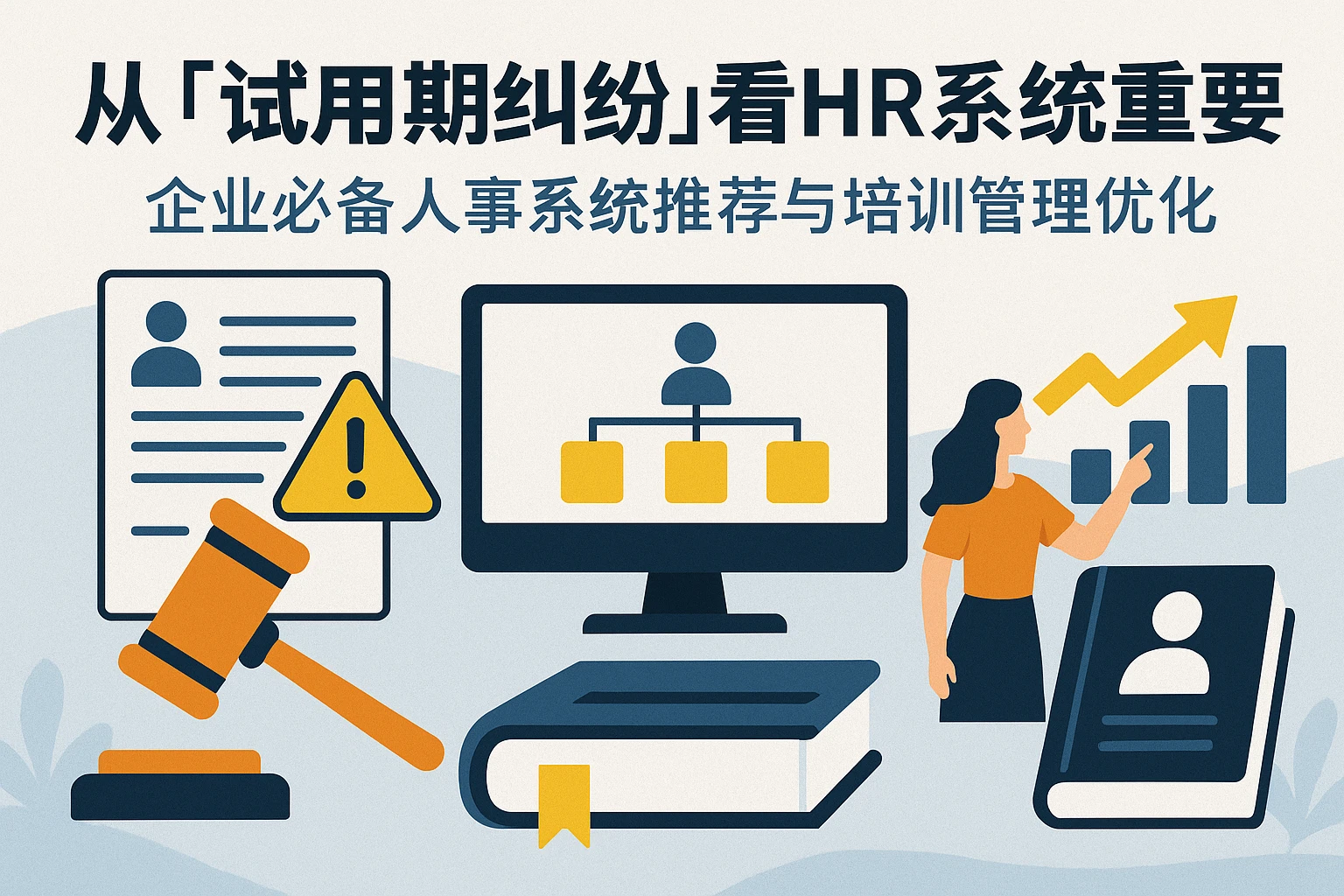 从“试用期纠纷”看HR系统的重要性：企业必备人事系统推荐与培训管理优化