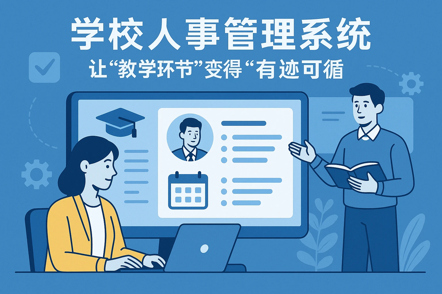 2. 学校人事管理系统：让“教学环节”变得“有迹可循”