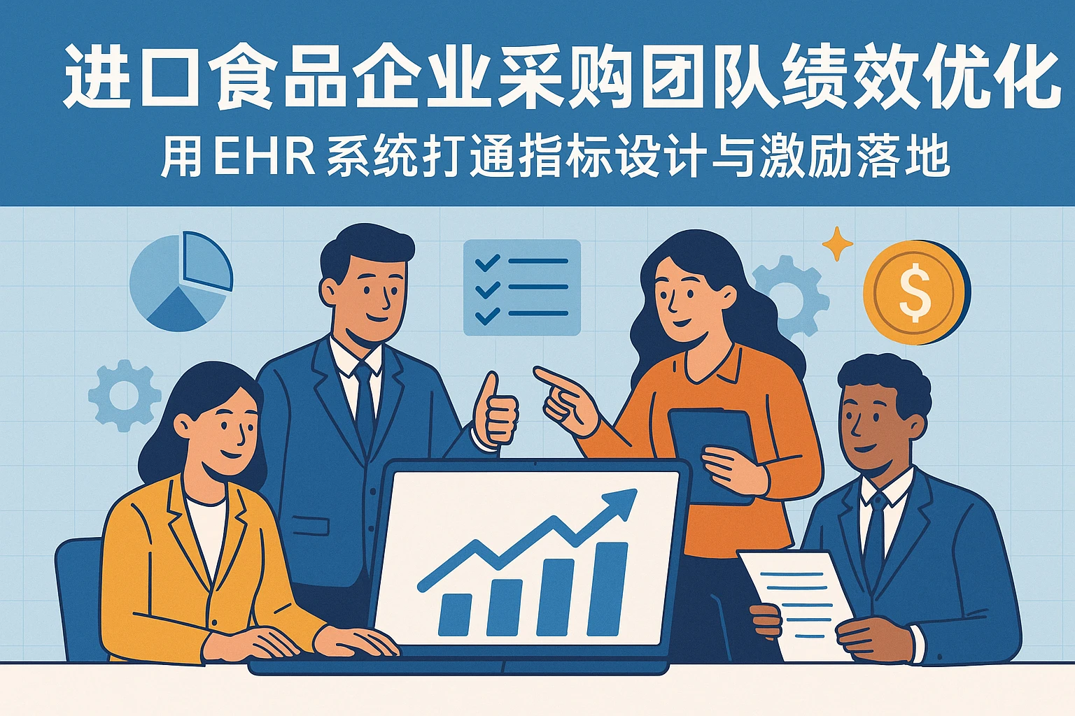进口食品企业采购团队绩效优化：用EHR系统打通指标设计与激励落地
