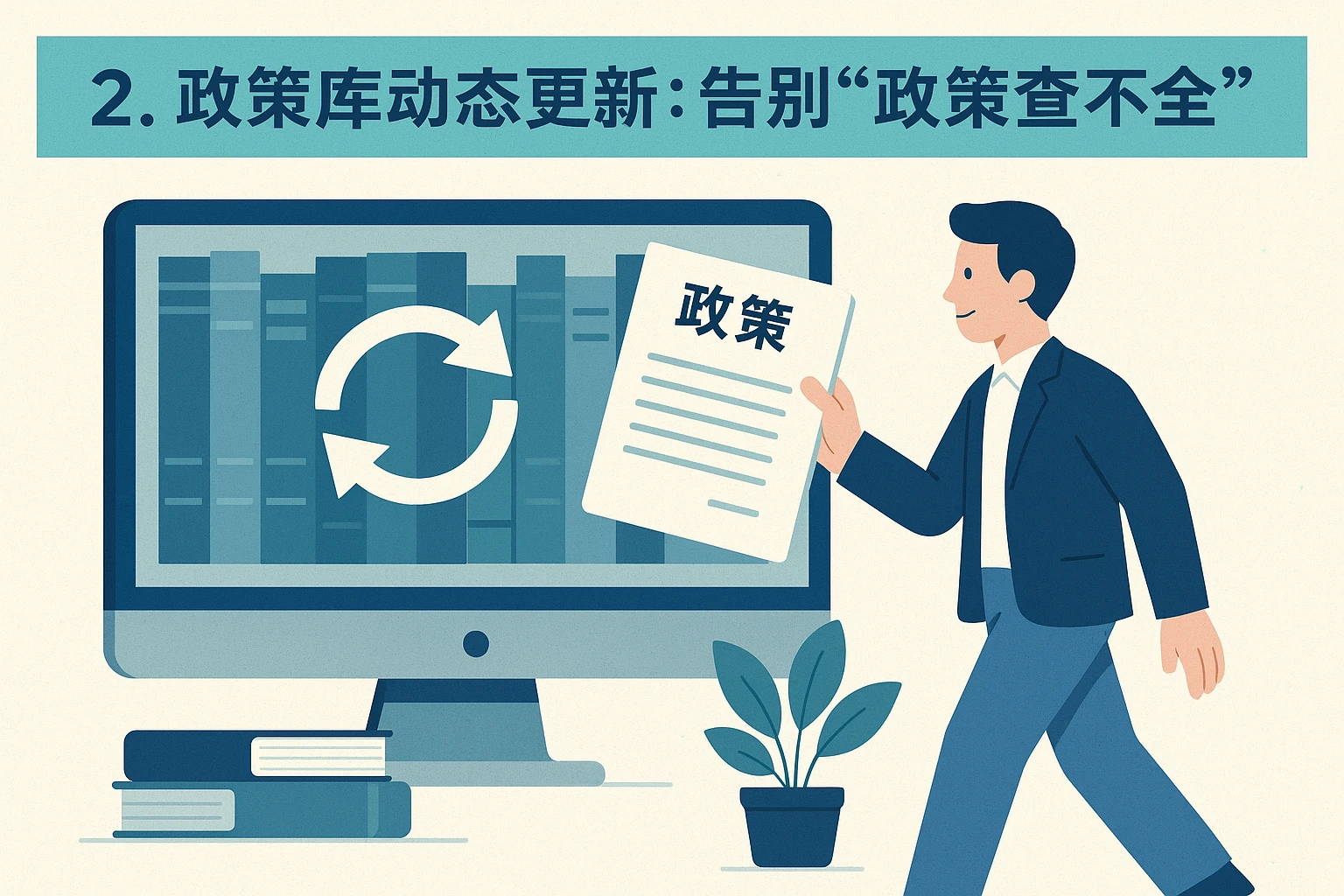 2. 政策库动态更新：告别“政策查不全”