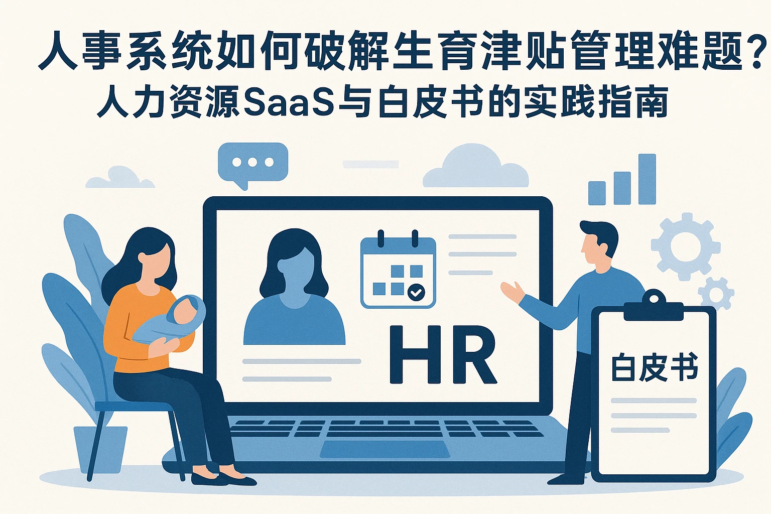 人事系统如何破解生育津贴管理难题？人力资源SaaS与白皮书的实践指南