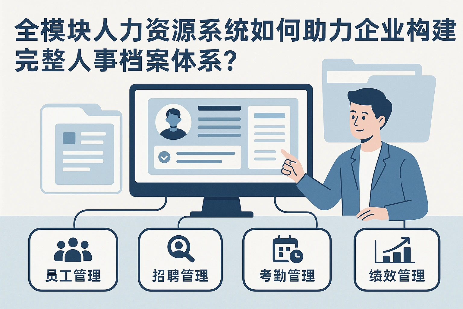 全模块人力资源系统如何助力企业构建完整人事档案体系？