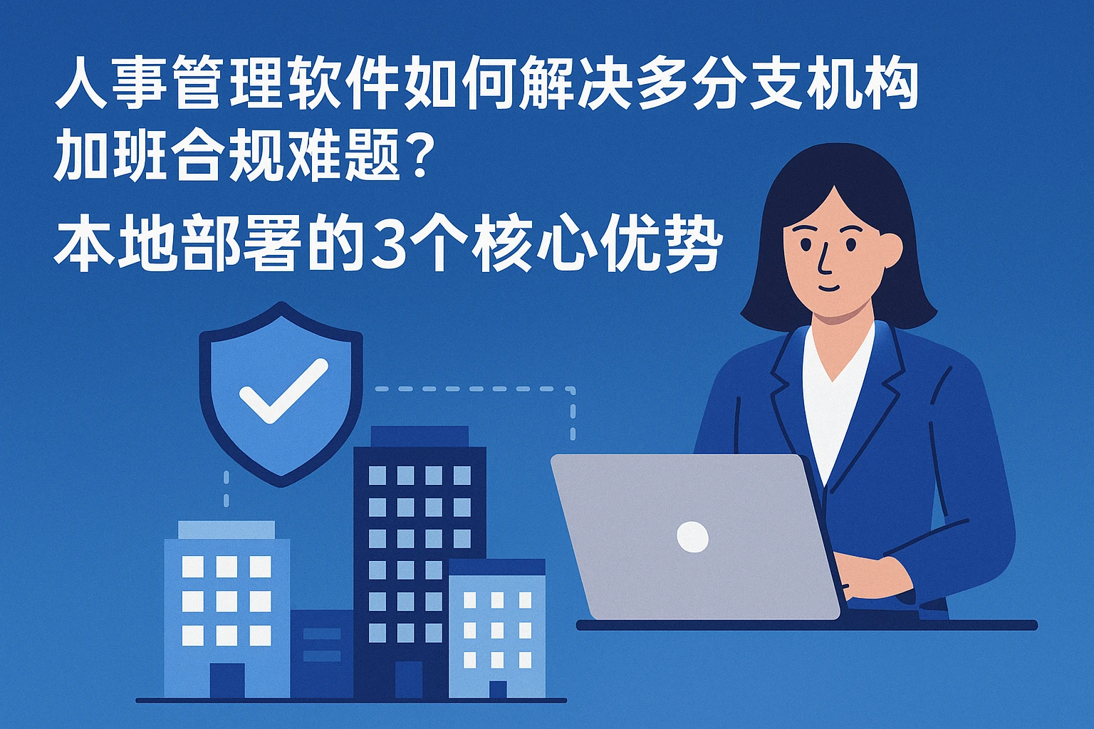 人事管理软件如何解决多分支机构加班合规难题？本地部署的3个核心优势