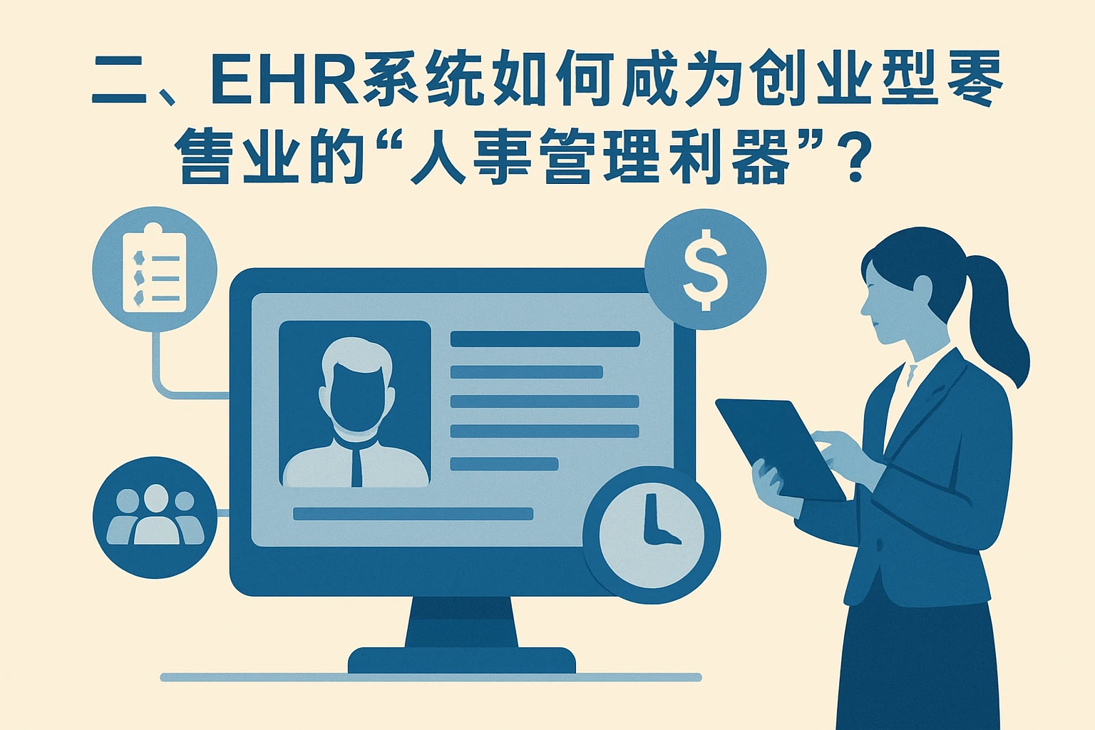 二、EHR系统如何成为创业型零售业的“人事管理利器”？