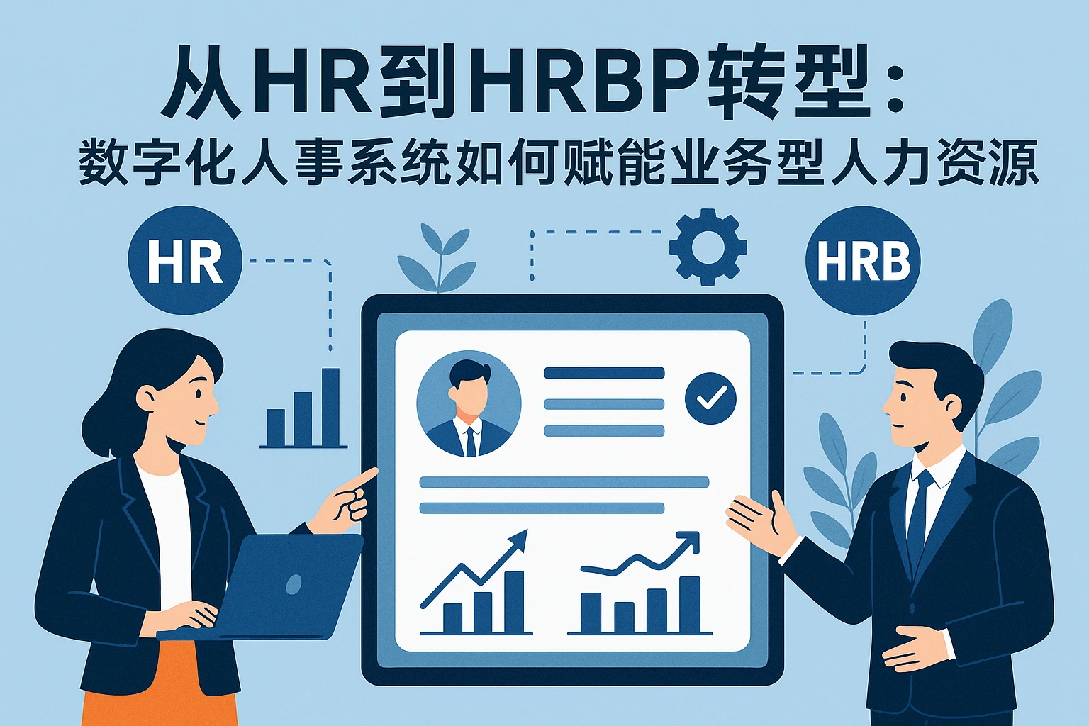 从HR到HRBP转型：数字化人事系统如何赋能业务型人力资源