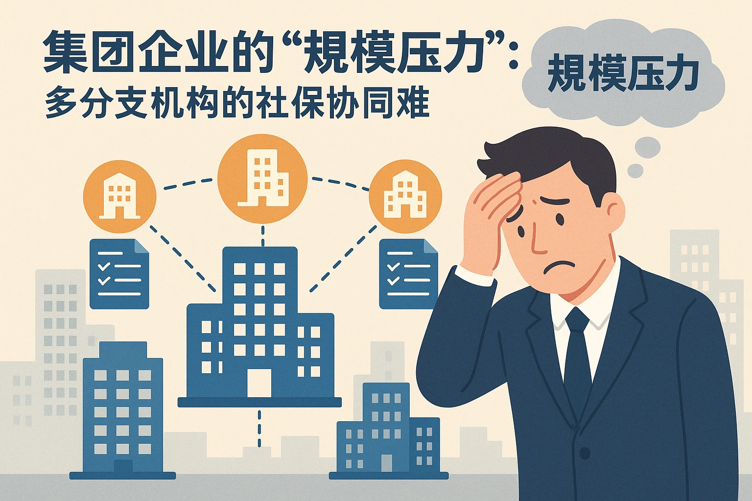 2. 集团企业的“规模压力”：多分支机构的社保协同难