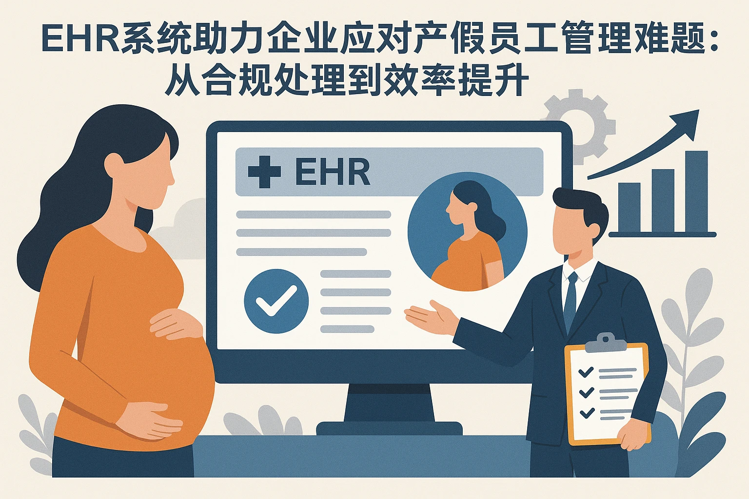 EHR系统助力企业应对产假员工管理难题：从合规处理到效率提升