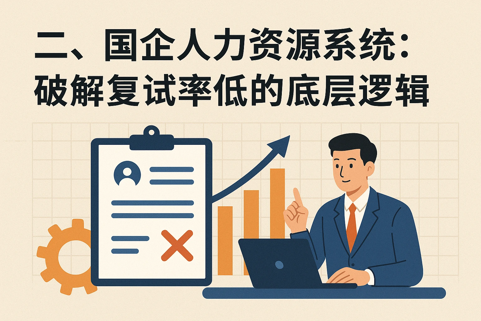 二、国企人力资源系统：破解复试率低的底层逻辑