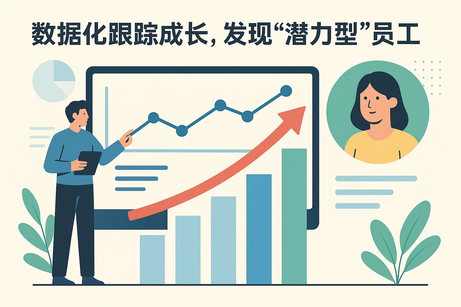 2. 数据化跟踪成长，发现“潜力型”员工