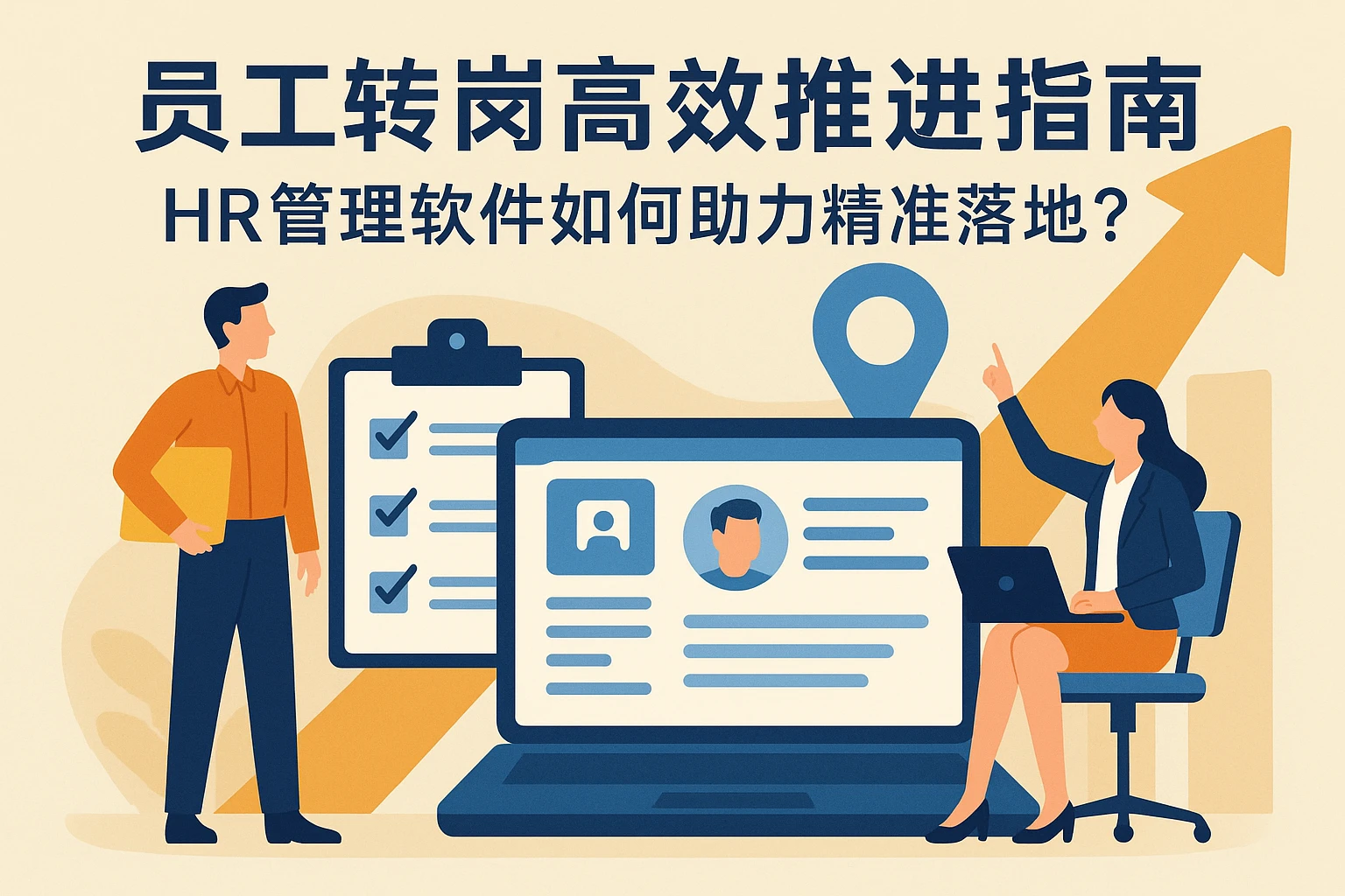 员工转岗高效推进指南：HR管理软件如何助力精准落地？