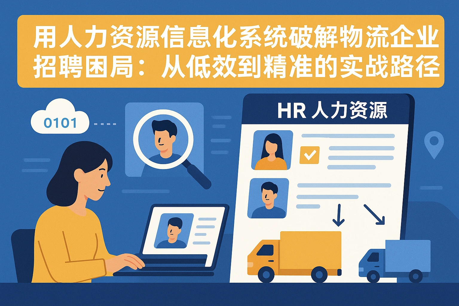 用人力资源信息化系统破解物流企业招聘困局：从低效到精准的实战路径