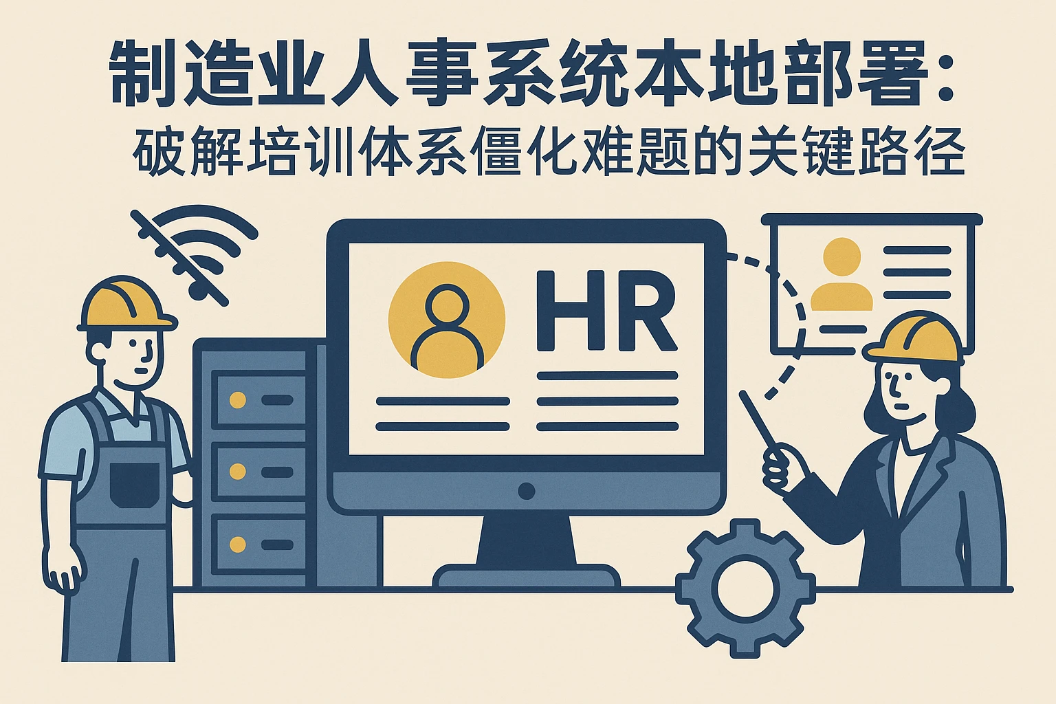 制造业人事系统本地部署:破解培训体系僵化难题的关键路径