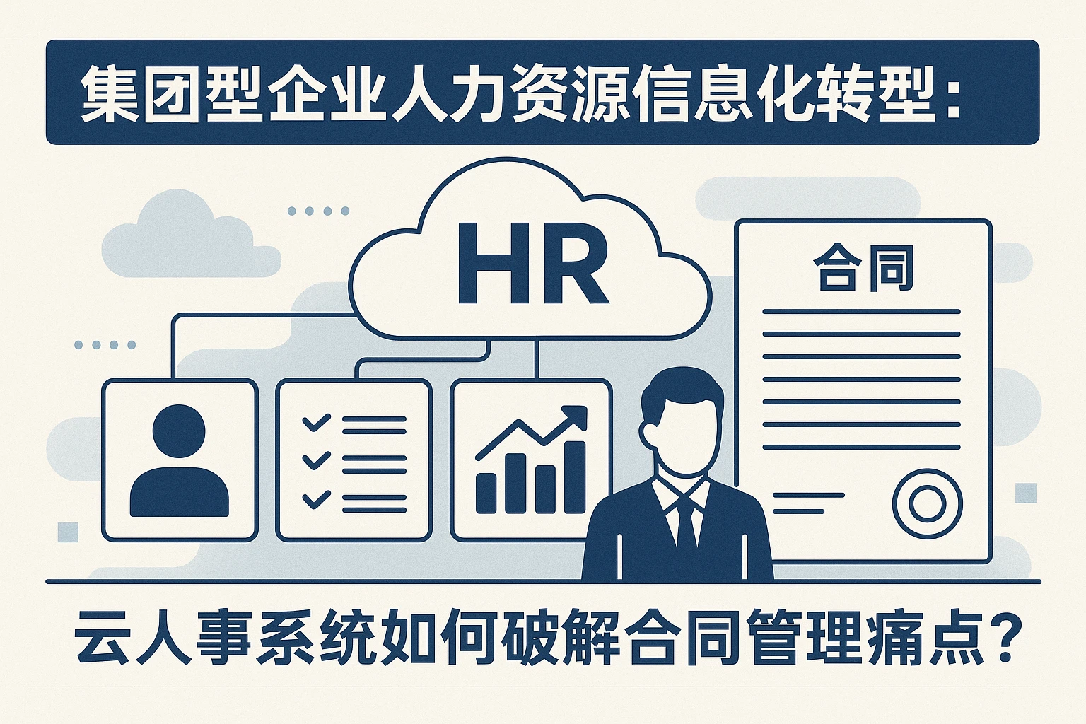 集团型企业人力资源信息化转型：云人事系统如何破解合同管理痛点？