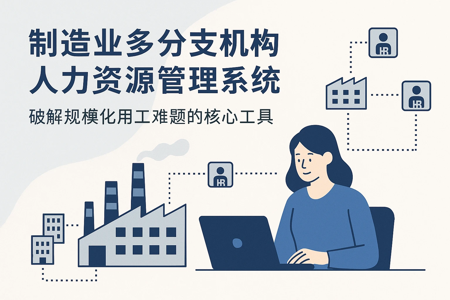 制造业多分支机构人力资源管理系统：破解规模化用工难题的核心工具