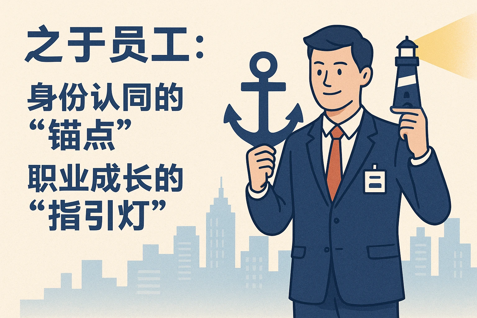 2. 之于员工：身份认同的“锚点”与职业成长的“指引灯”