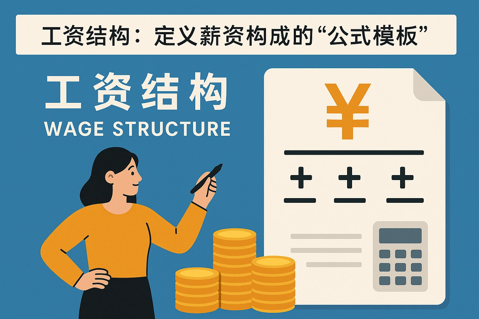 2. 工资结构：定义薪资构成的“公式模板”