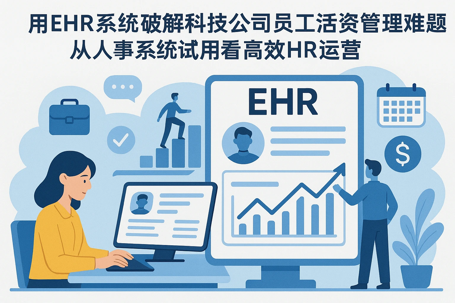 用EHR系统破解科技公司员工活动与薪资管理难题——从人事系统试用看高效HR运营