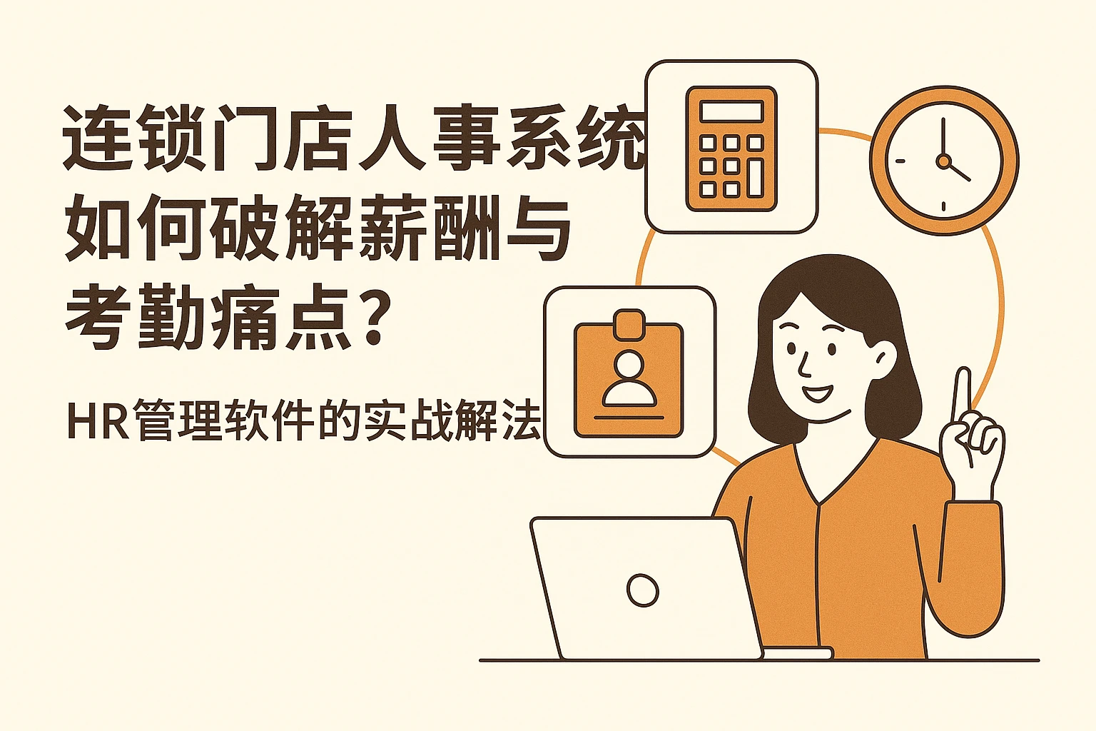 连锁门店人事系统如何破解薪酬与考勤痛点？HR管理软件的实战解法
