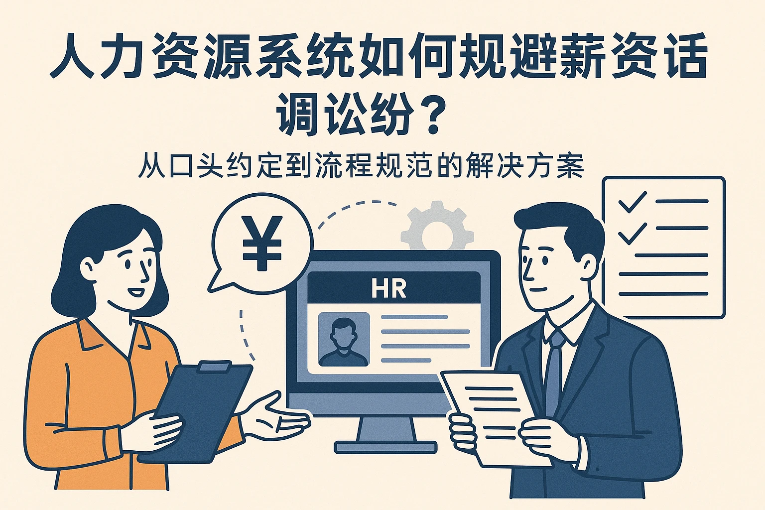 人力资源系统如何规避薪资承诺纠纷？从口头约定到流程规范的解决方案
