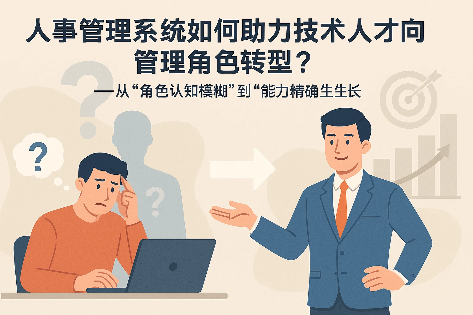 人事管理系统如何助力技术人才向管理角色转型？——从“角色认知模糊”到“能力精准生长”