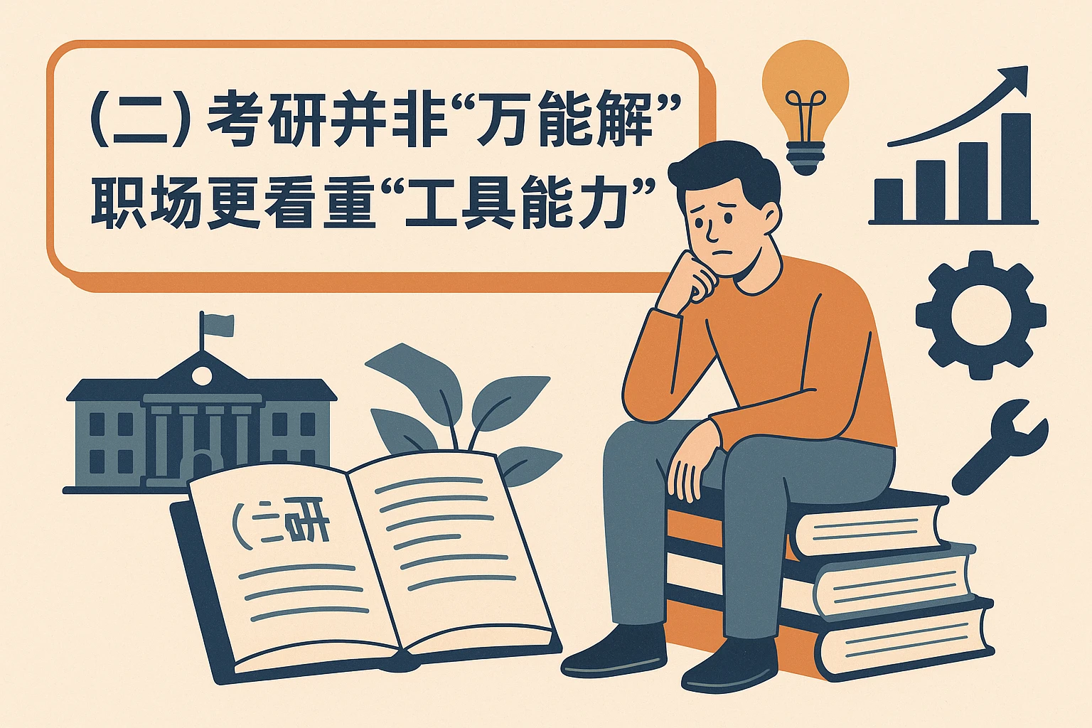 （二）考研并非“万能解”：职场更看重“工具能力”