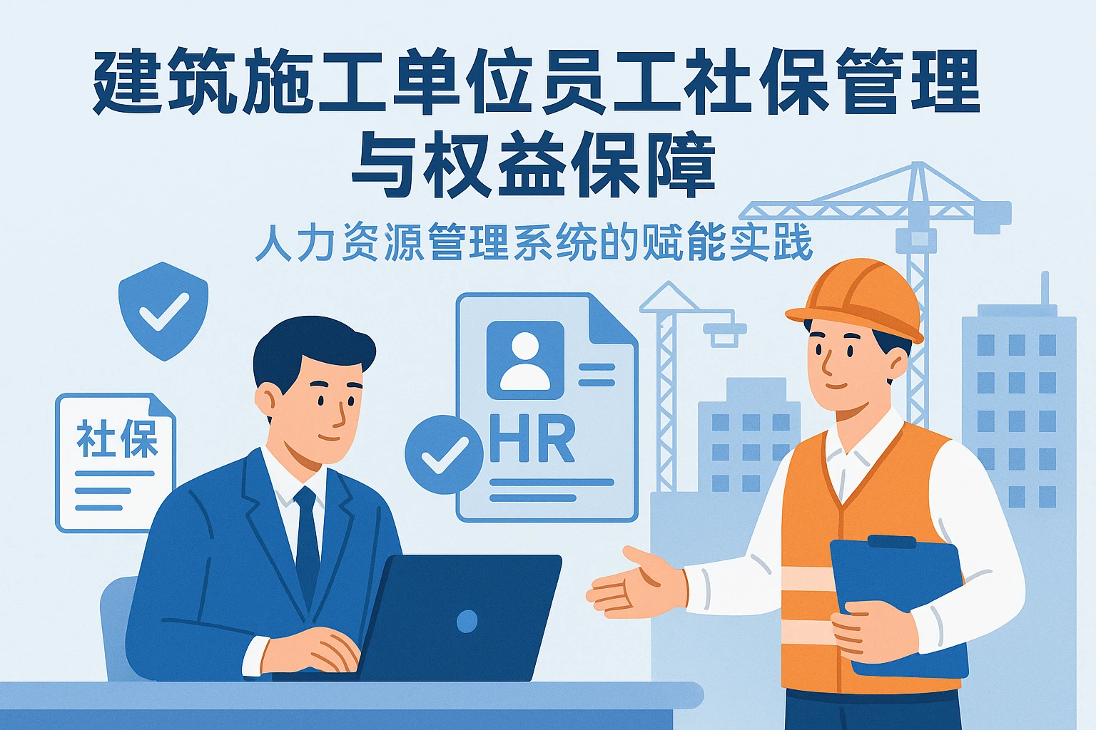 建筑施工单位员工社保管理与权益保障：人力资源管理系统的赋能实践