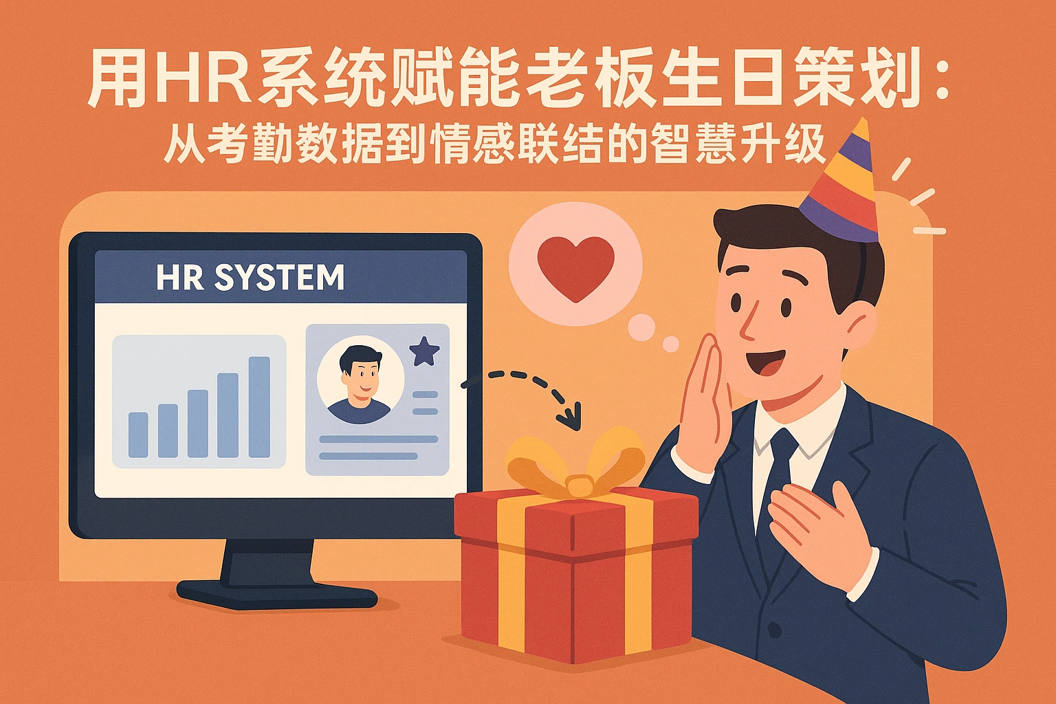 用HR系统赋能老板生日策划：从考勤数据到情感联结的智慧升级