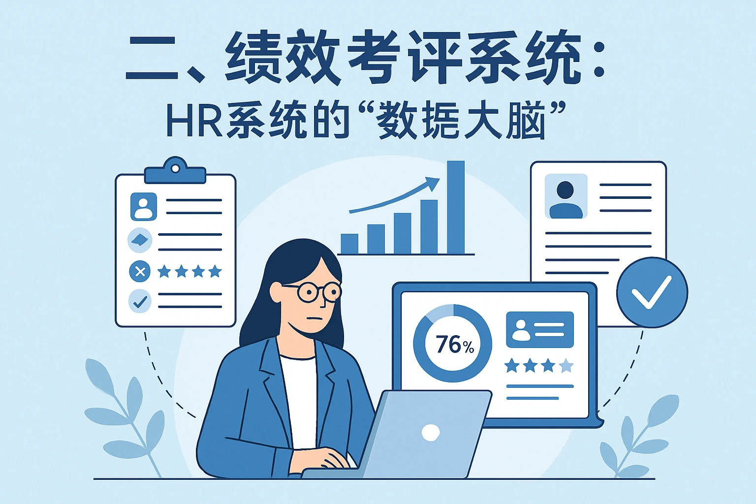 二、绩效考评系统：HR系统的“数据大脑”