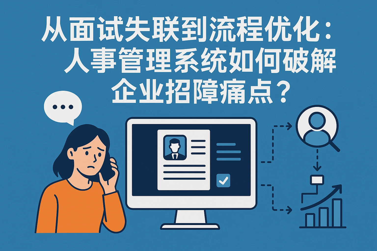 从面试失联到流程优化：人事管理系统如何破解企业招聘痛点？