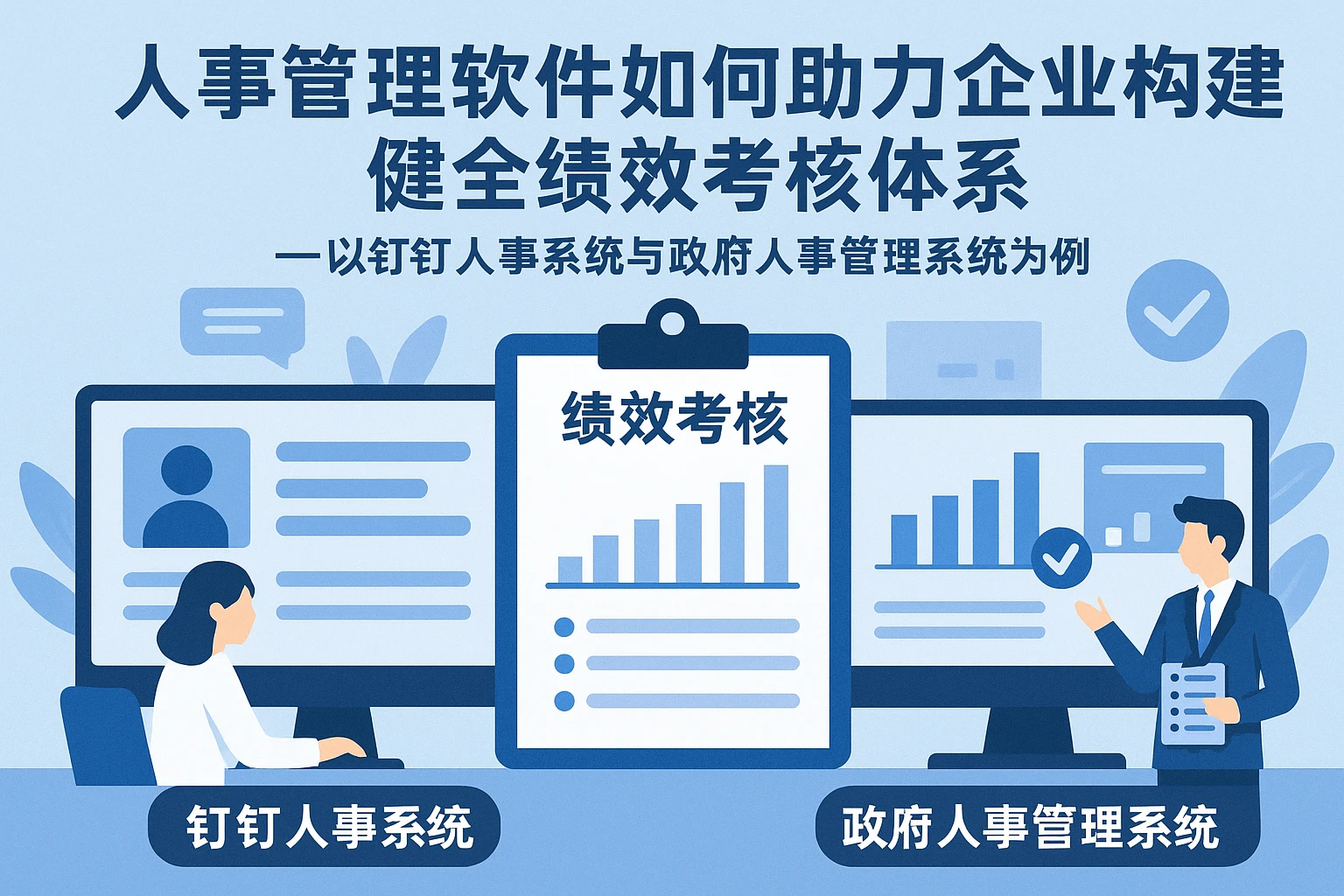人事管理软件如何助力企业构建健全绩效考核体系——以钉钉人事系统与政府人事管理系统为例