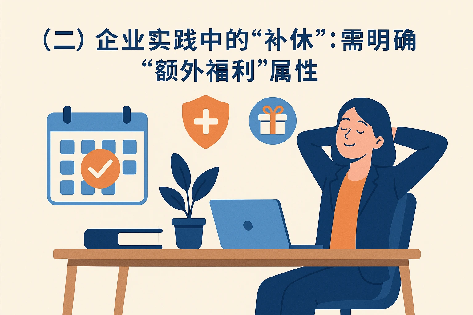 （二）企业实践中的“补休”：需明确“额外福利”属性