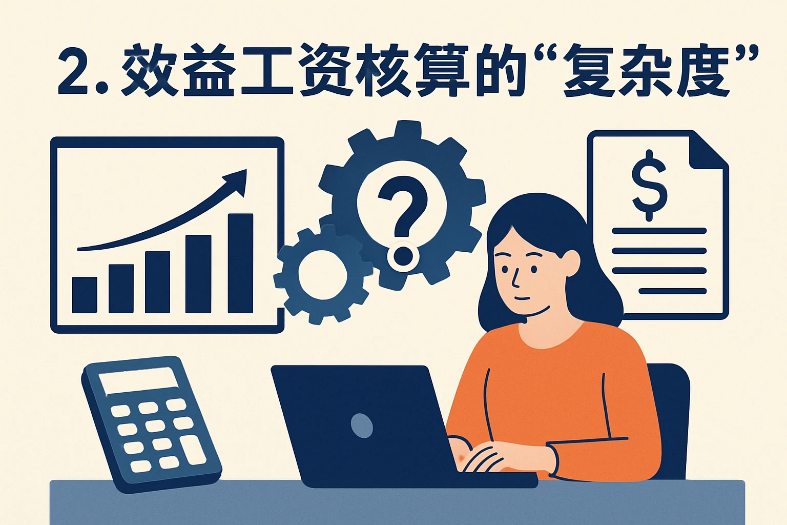 2. 效益工资核算的“复杂度”
