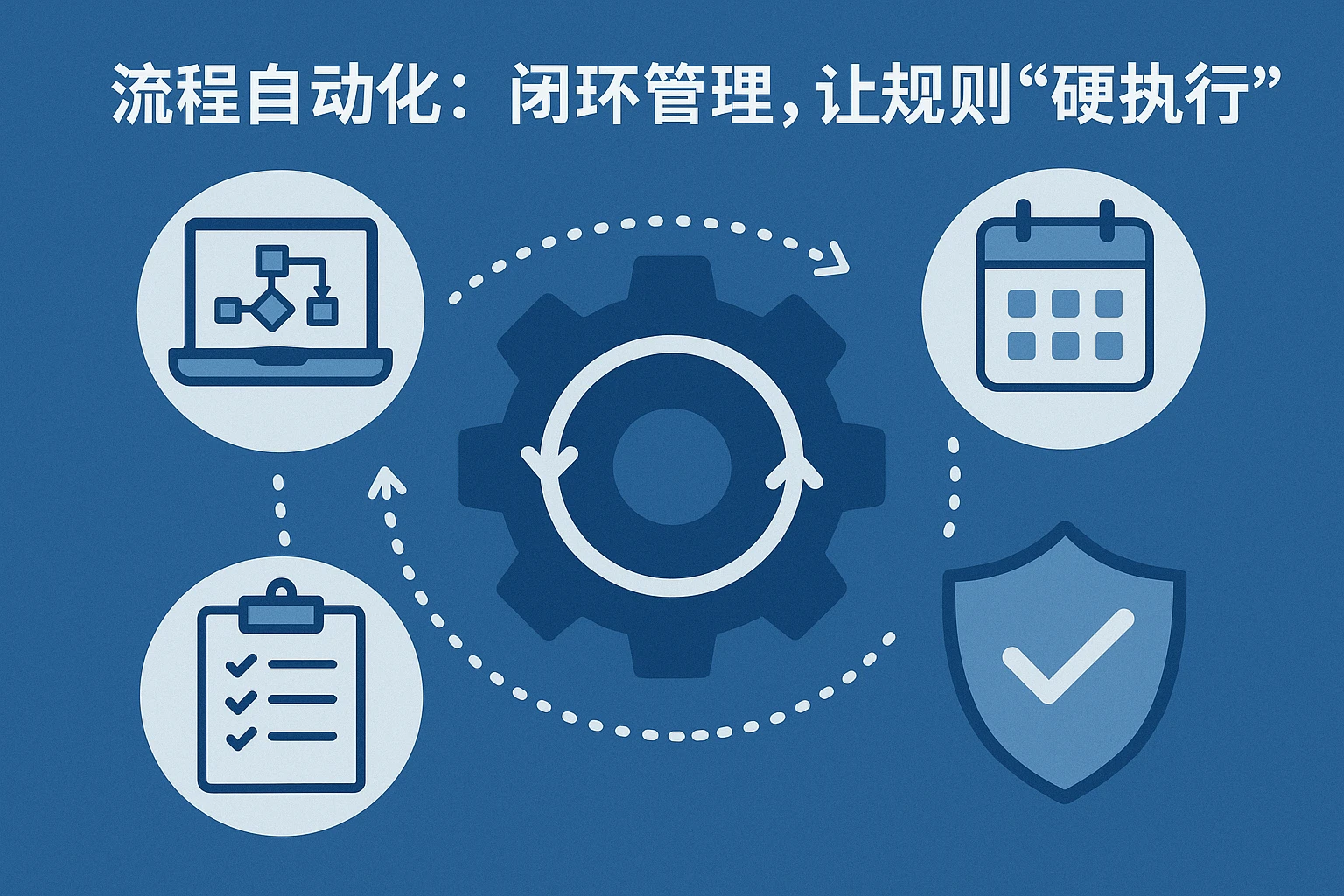 2. 流程自动化：闭环管理，让规则“硬执行”