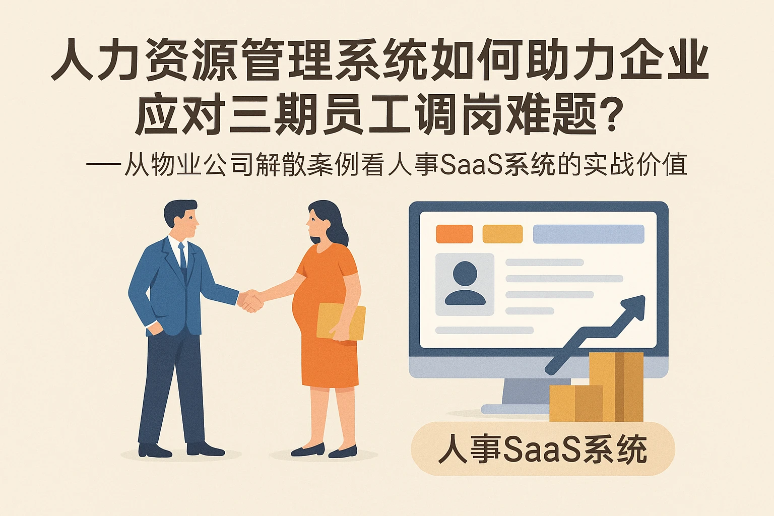 人力资源管理系统如何助力企业应对三期员工调岗难题？——从物业公司解散案例看人事SaaS系统的实战价值