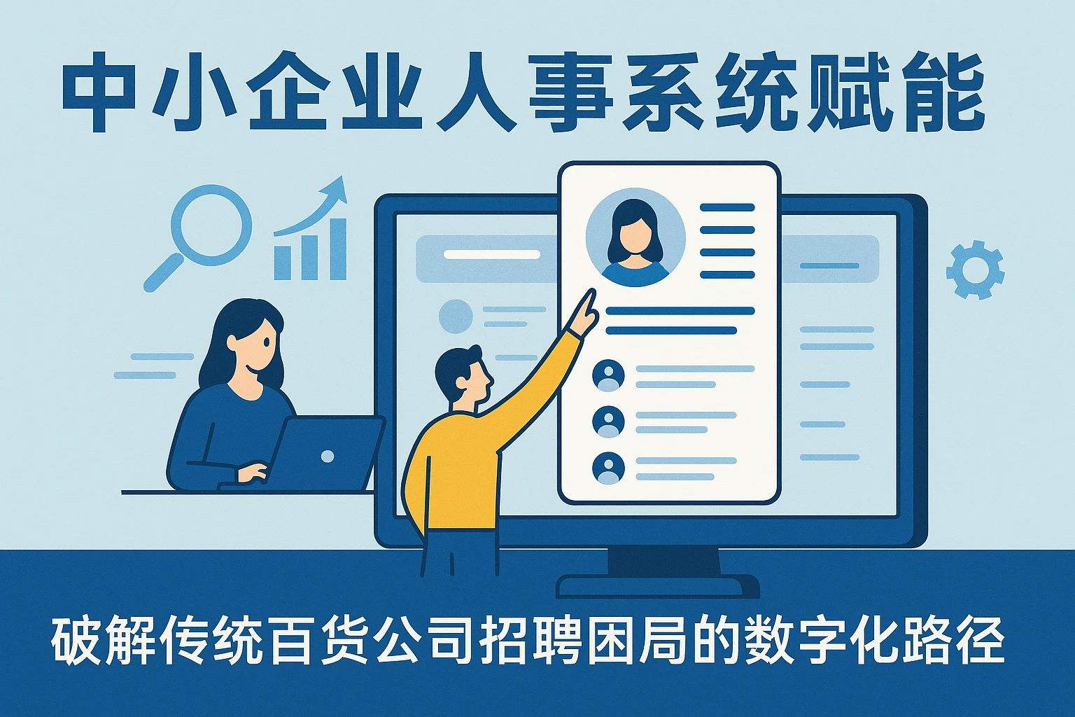 中小企业人事系统赋能：破解传统百货公司招聘困局的数字化路径
