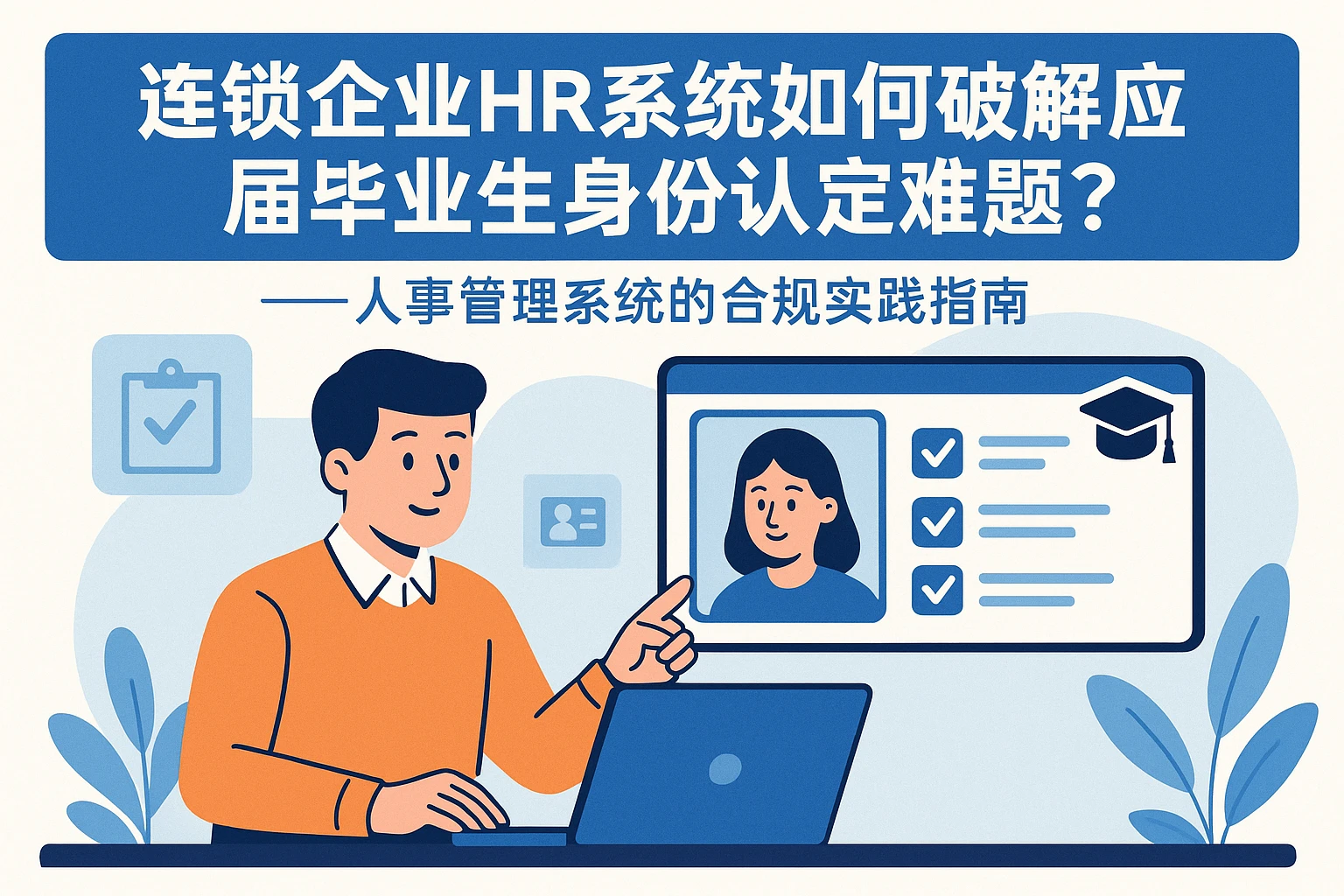 连锁企业HR系统如何破解应届毕业生身份认定难题？——人事管理系统的合规实践指南