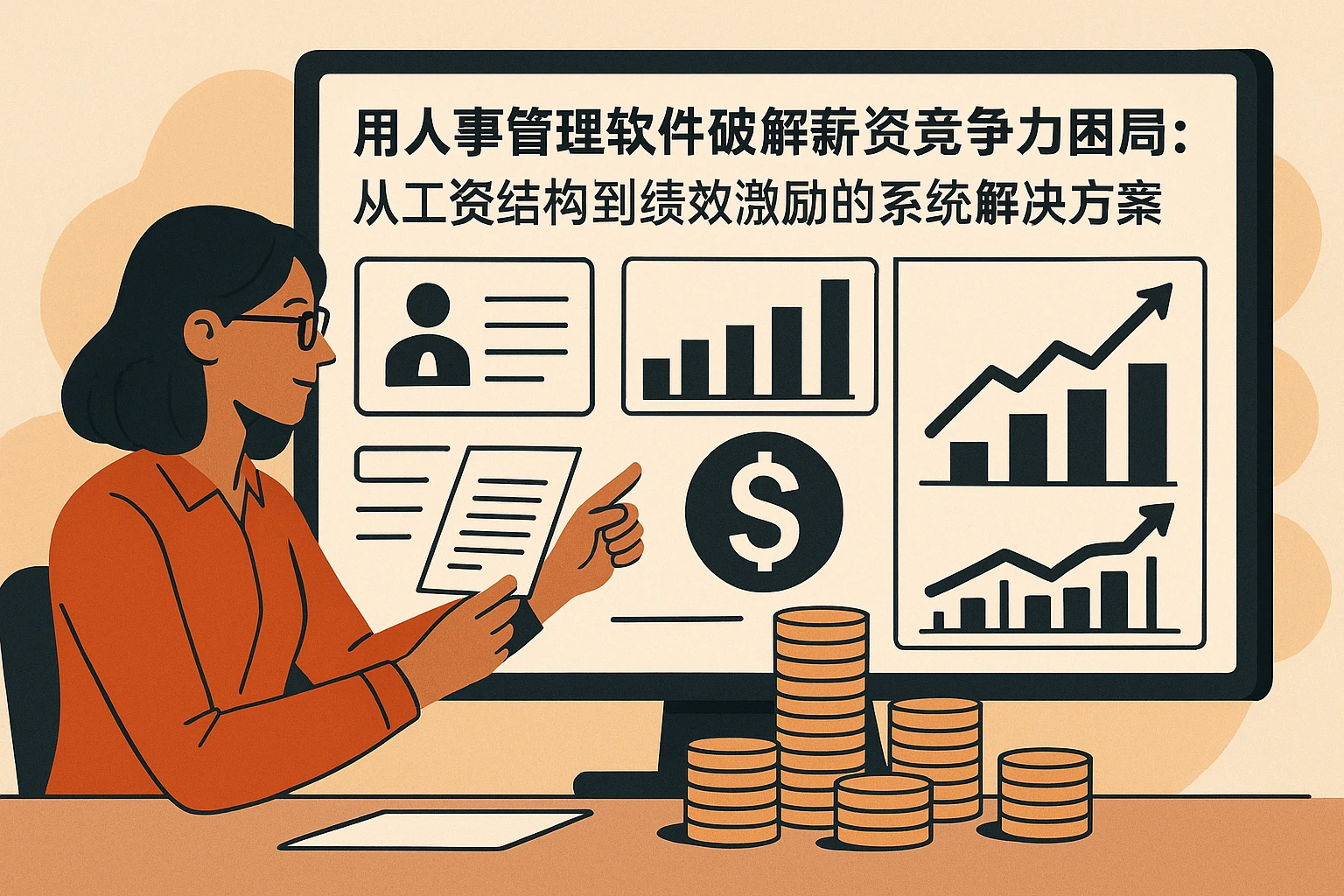 用人事管理软件破解薪资竞争力困局：从工资结构到绩效激励的系统解决方案