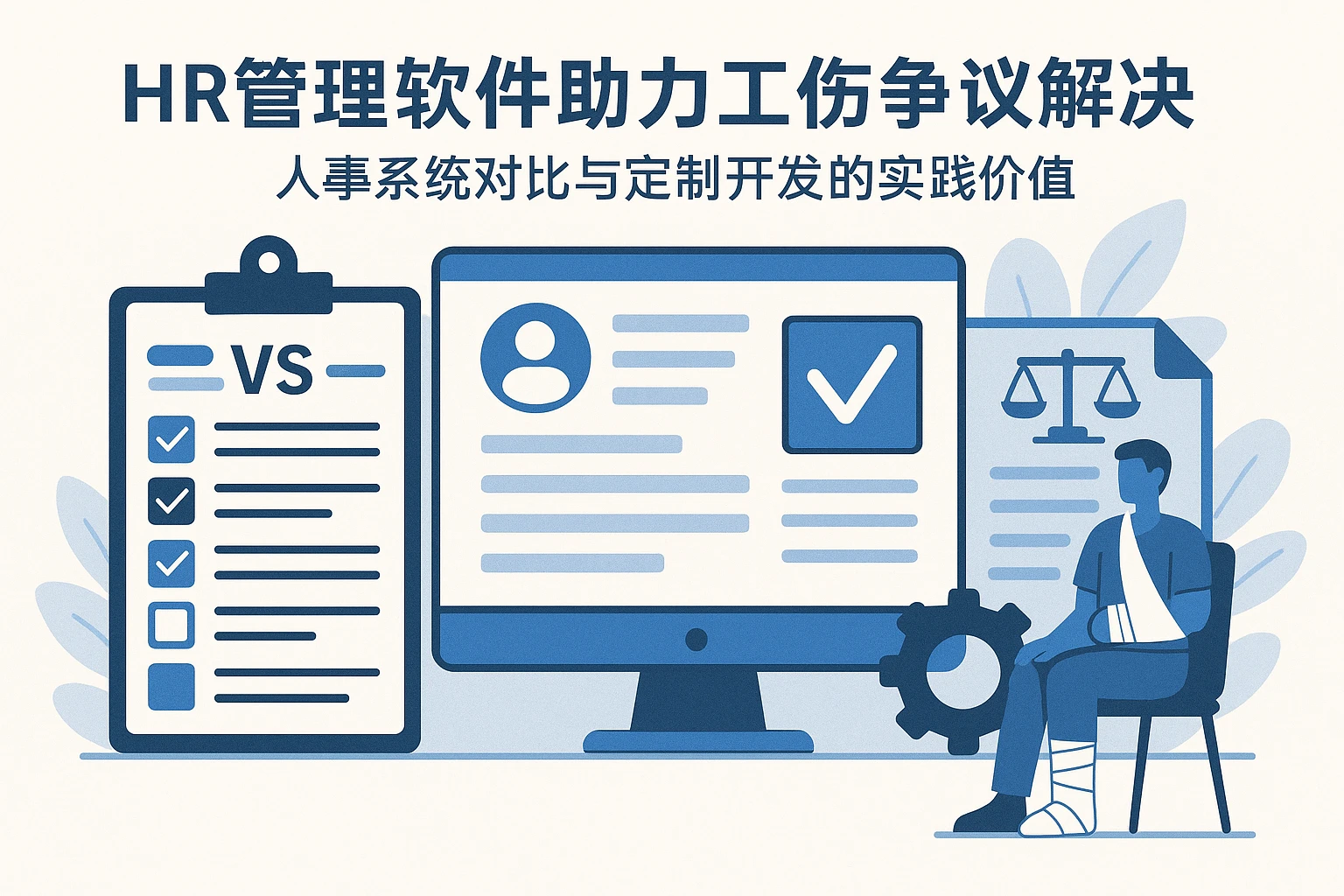 HR管理软件助力工伤争议解决：人事系统对比与定制开发的实践价值