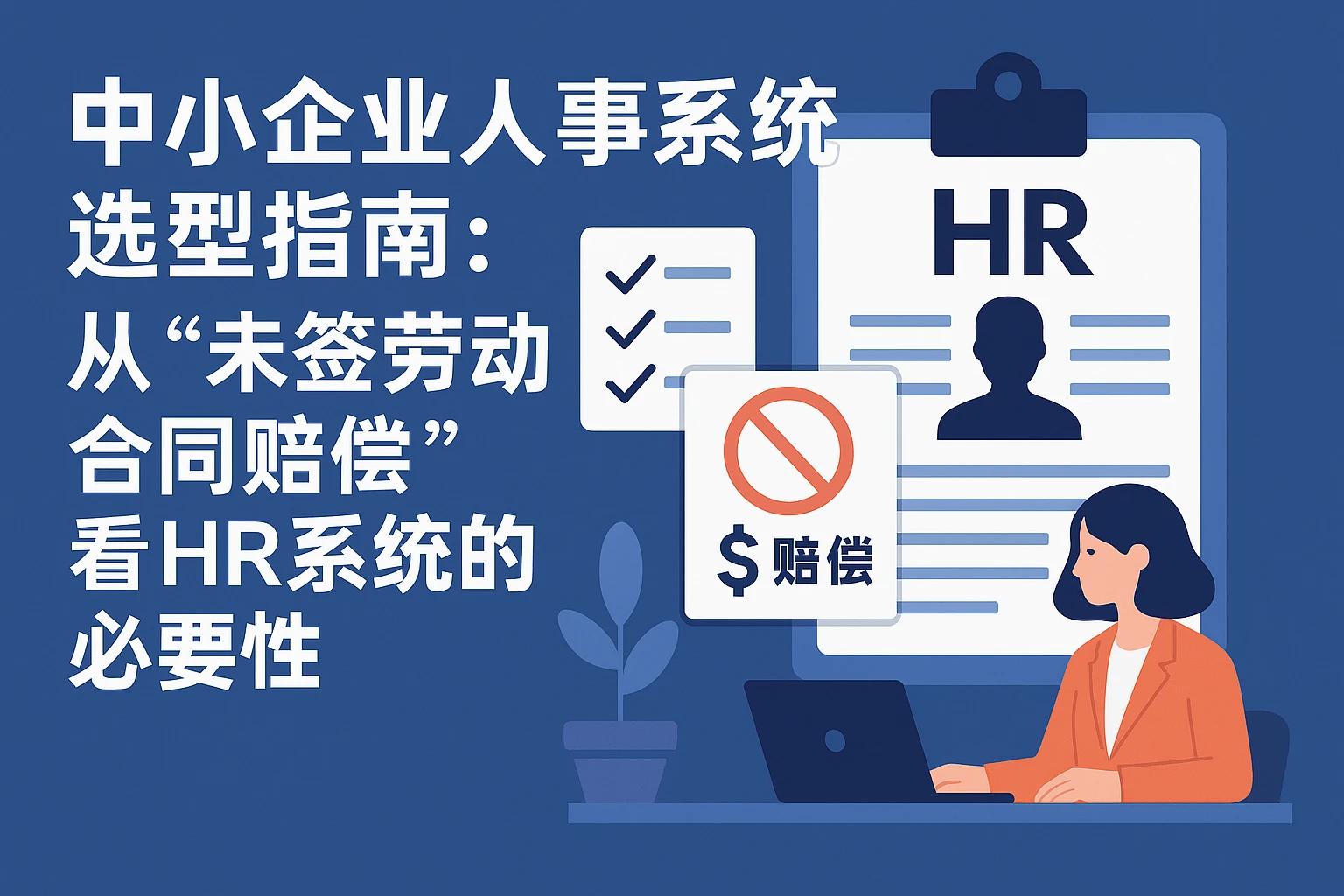 中小企业人事系统选型指南：从“未签劳动合同赔偿”看HR系统的必要性