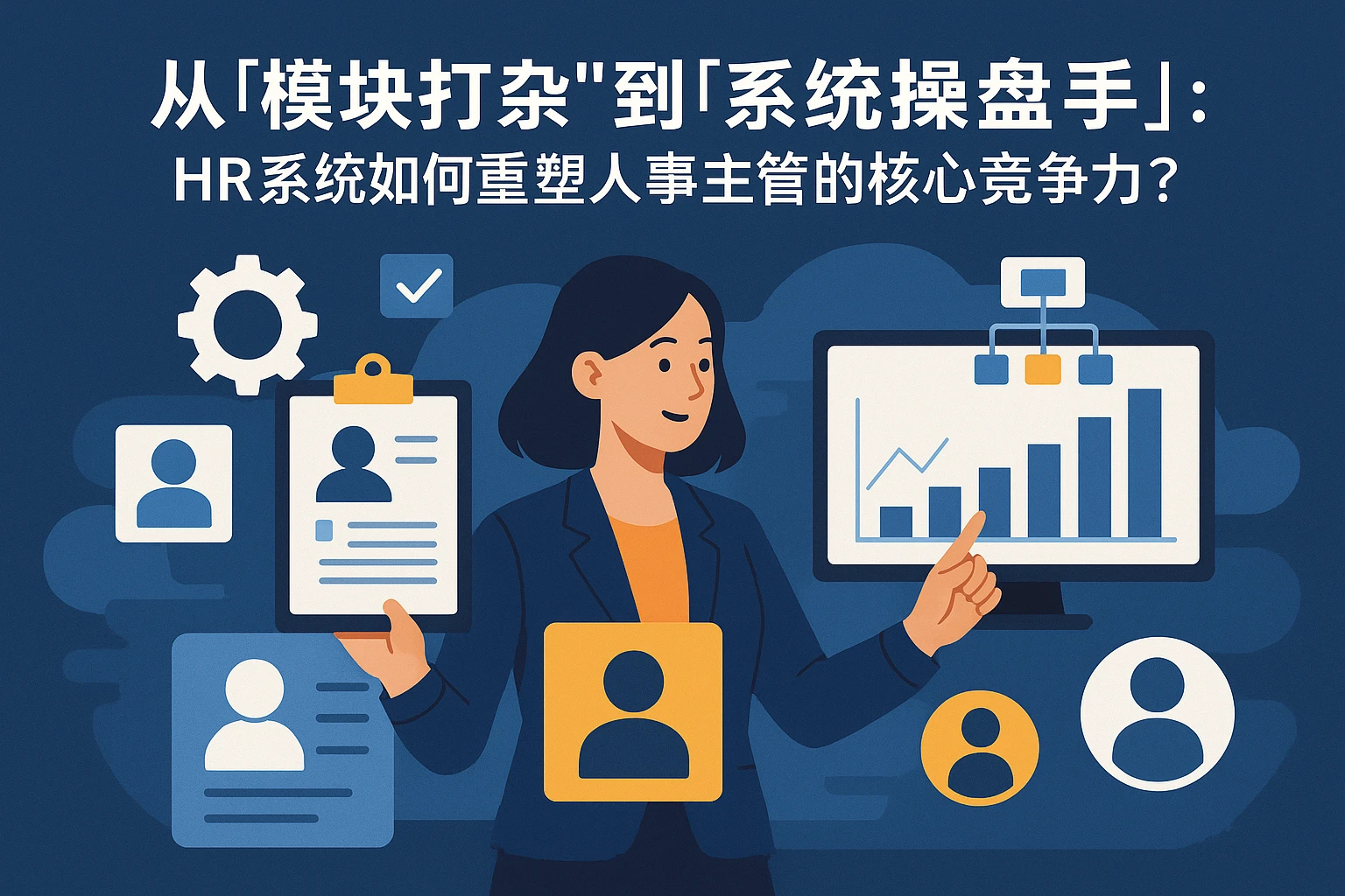从“模块打杂”到“系统操盘手”：HR系统如何重塑人事主管的核心竞争力？