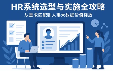 HR系统选型与实施全攻略：从需求匹配到人事大数据价值释放