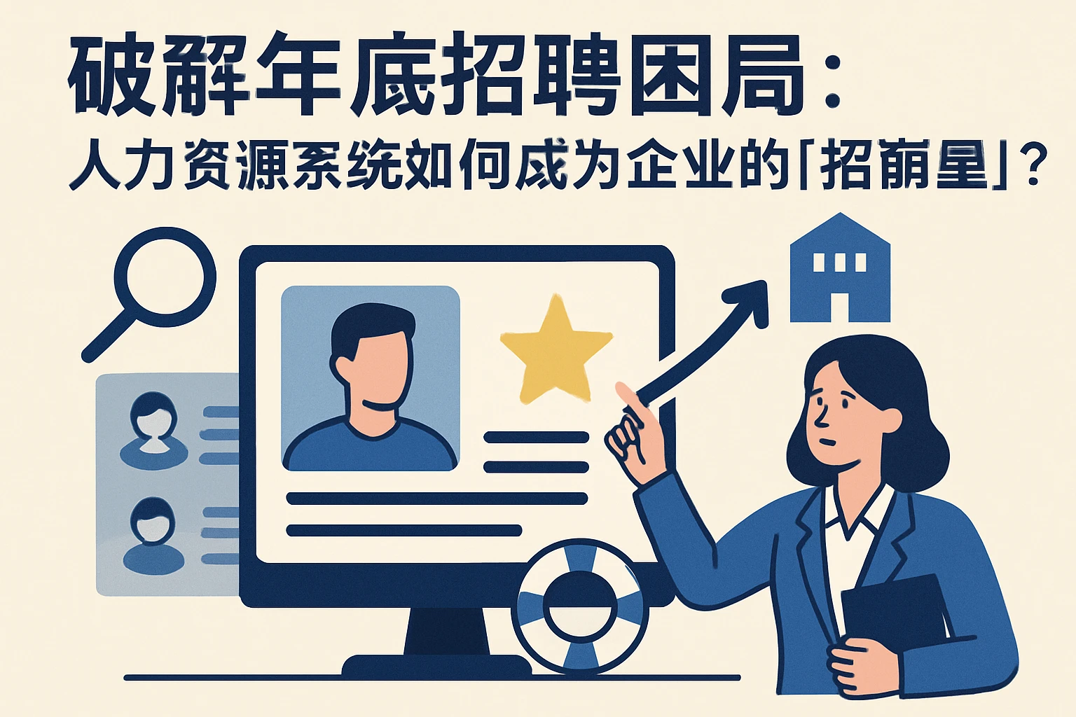 破解年底招聘困局：人力资源系统如何成为企业的「招聘救星」？