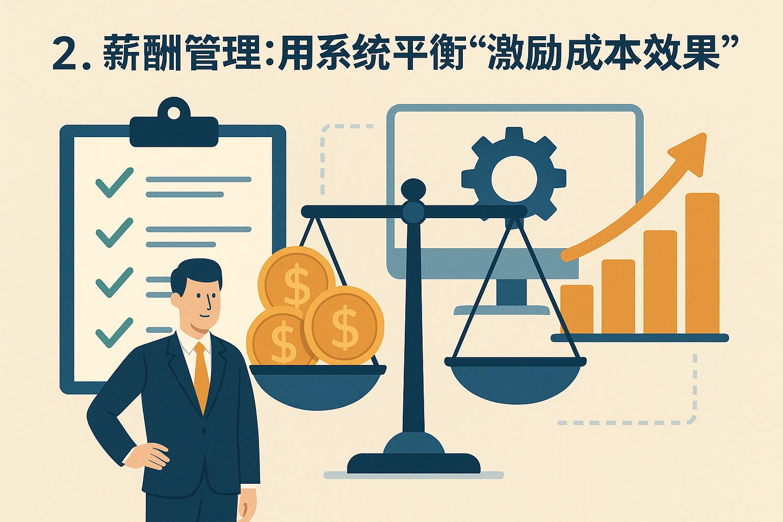 2. 薪酬管理：用系统平衡“激励成本与效果”