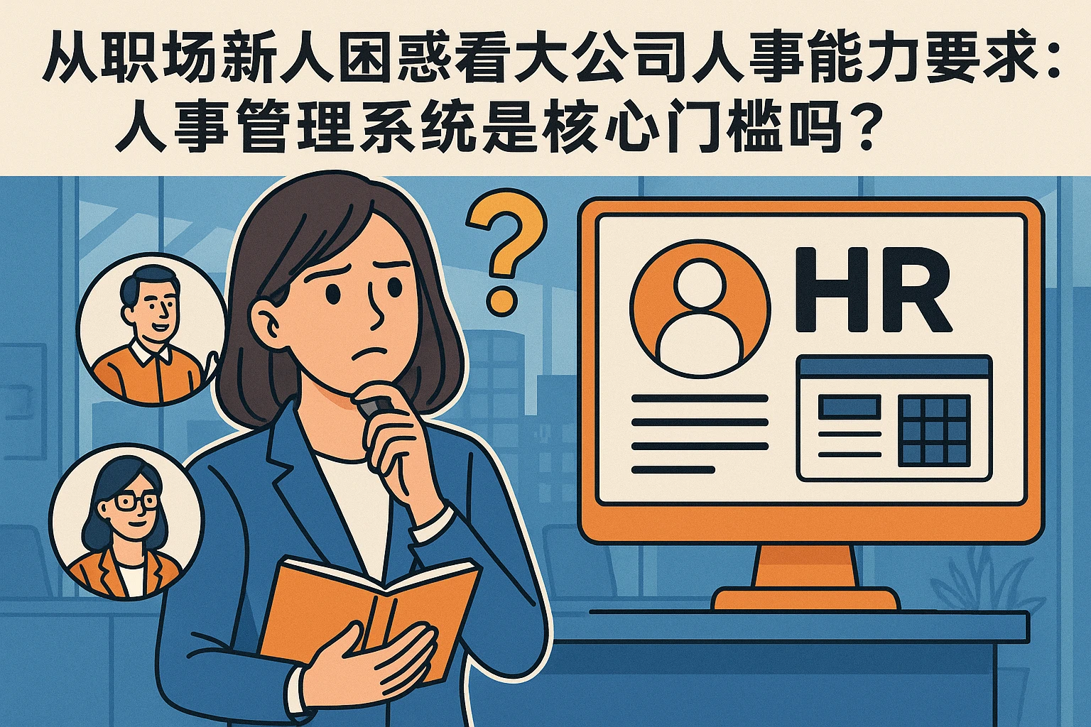 从职场新人困惑看大公司人事能力要求：人事管理系统是核心门槛吗？