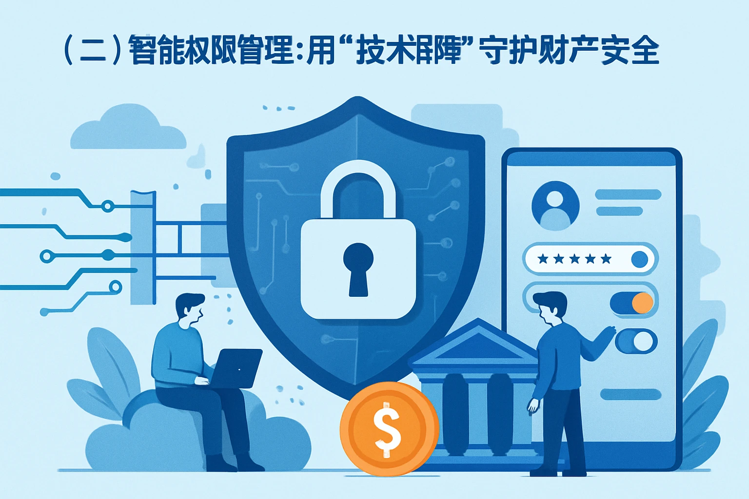 （二）智能权限管理：用“技术屏障”守护财产安全