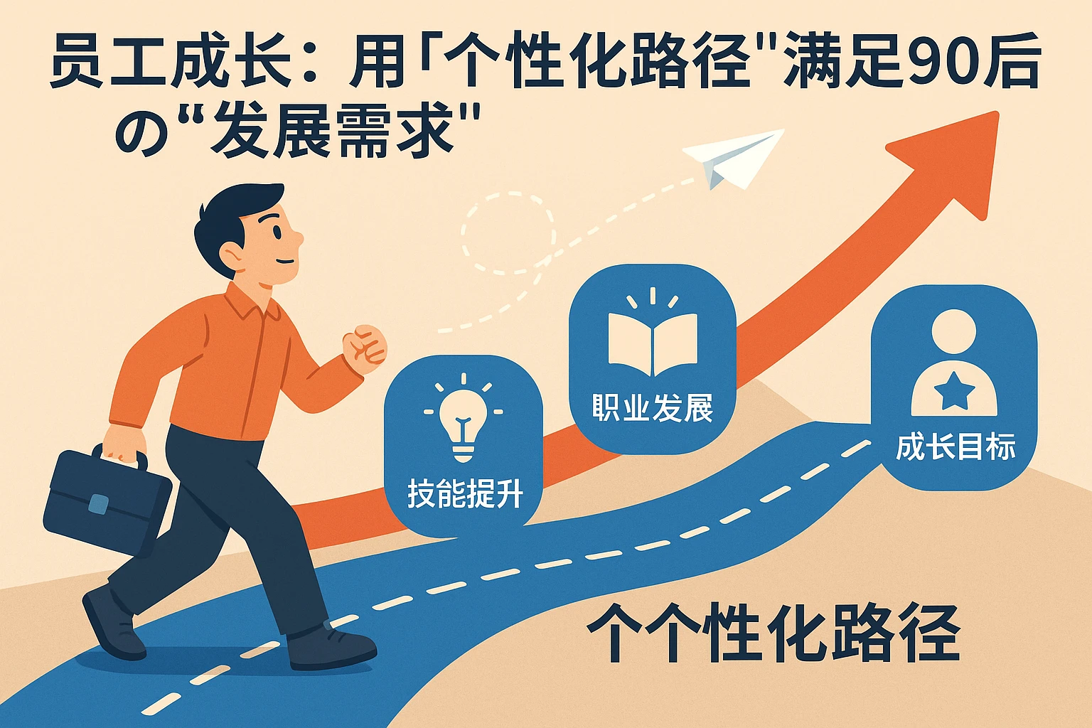 2. 员工成长：用“个性化路径”满足90后的“发展需求”