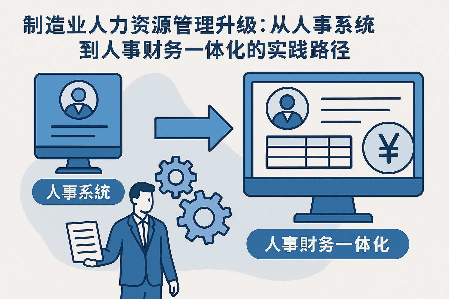 制造业人力资源管理升级：从人事系统到人事财务一体化的实践路径