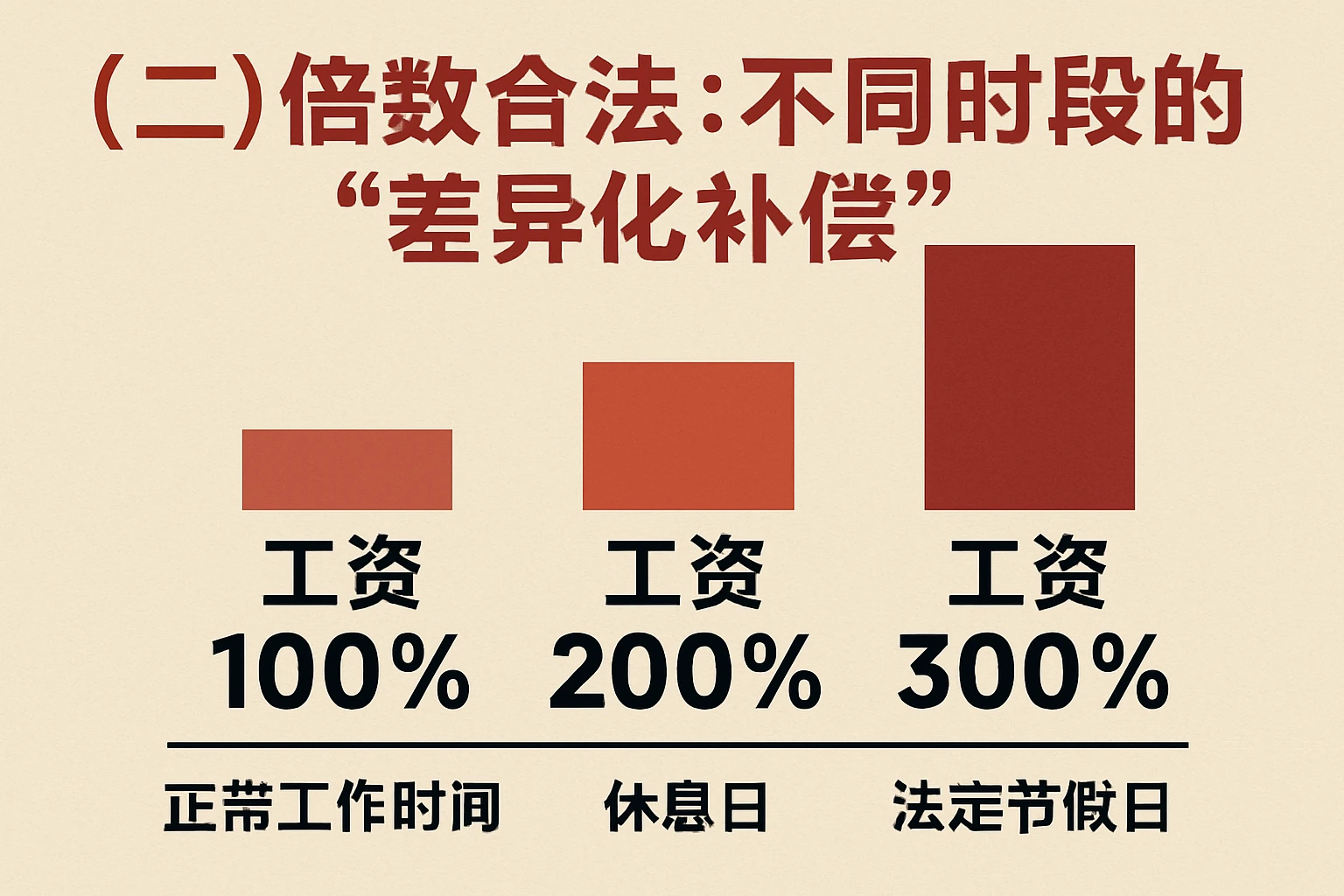 （二）倍数合法：不同时段的“差异化补偿”