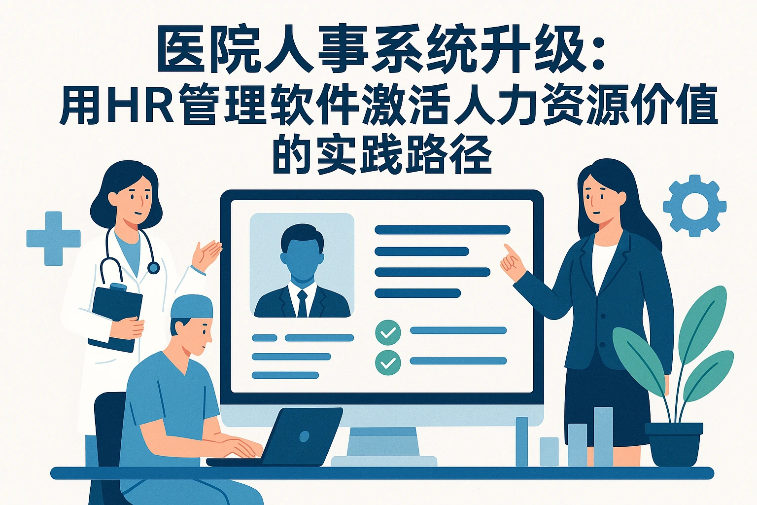 医院人事系统升级：用HR管理软件激活人力资源价值的实践路径